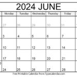 June 2024 Calendars | Free Printable Templates | Calendar Of May And June 2024