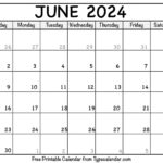 June 2024 Calendars | Free Printable Templates | Show Me A June 2024 Calendar