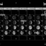 June 2024 Lunar Calendar, Moon Cycles, Moon Phases Stock Photo   Alamy | Moon Phase Calendar June 2024