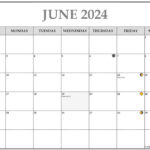 June 2024 Lunar Calendar | Moon Phase Calendar | June 2024 Full Moon Calendar