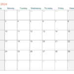 June 2024 Printable Calendar With Excel   Agendrix | General Blue June 2024 Calendar