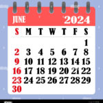 June 2024 Stock Vector Images   Alamy |  Calendar 2024