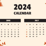 June July 2024 Calendar Template   Edit Online & Download Example | Calendar 2024 June And July