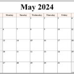 May 2024 Calendar | Free Printable Calendar |  Calendar 2024