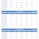 Printable 3Rd Quarter 2024 Calendar |  Calendar 2024