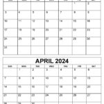 Printable March April 2024 Calendar (2Nd Bi Monthly)   Calendarkart |  Calendar 2024