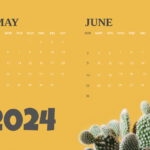 Printable May And June 2024 Calendar Template   Edit Online | Calendar Of May And June 2024