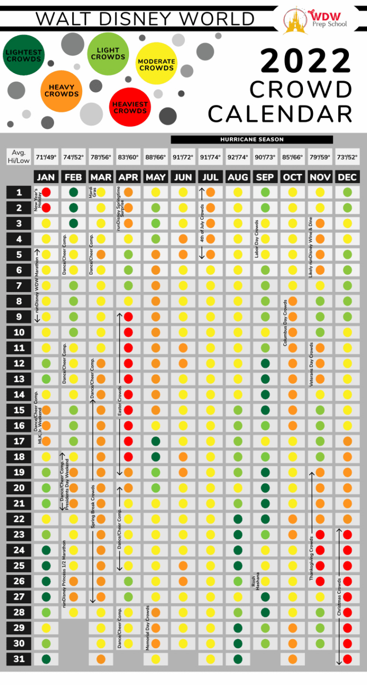 July 2024 Disney Crowd Calendar | Calendar 2024