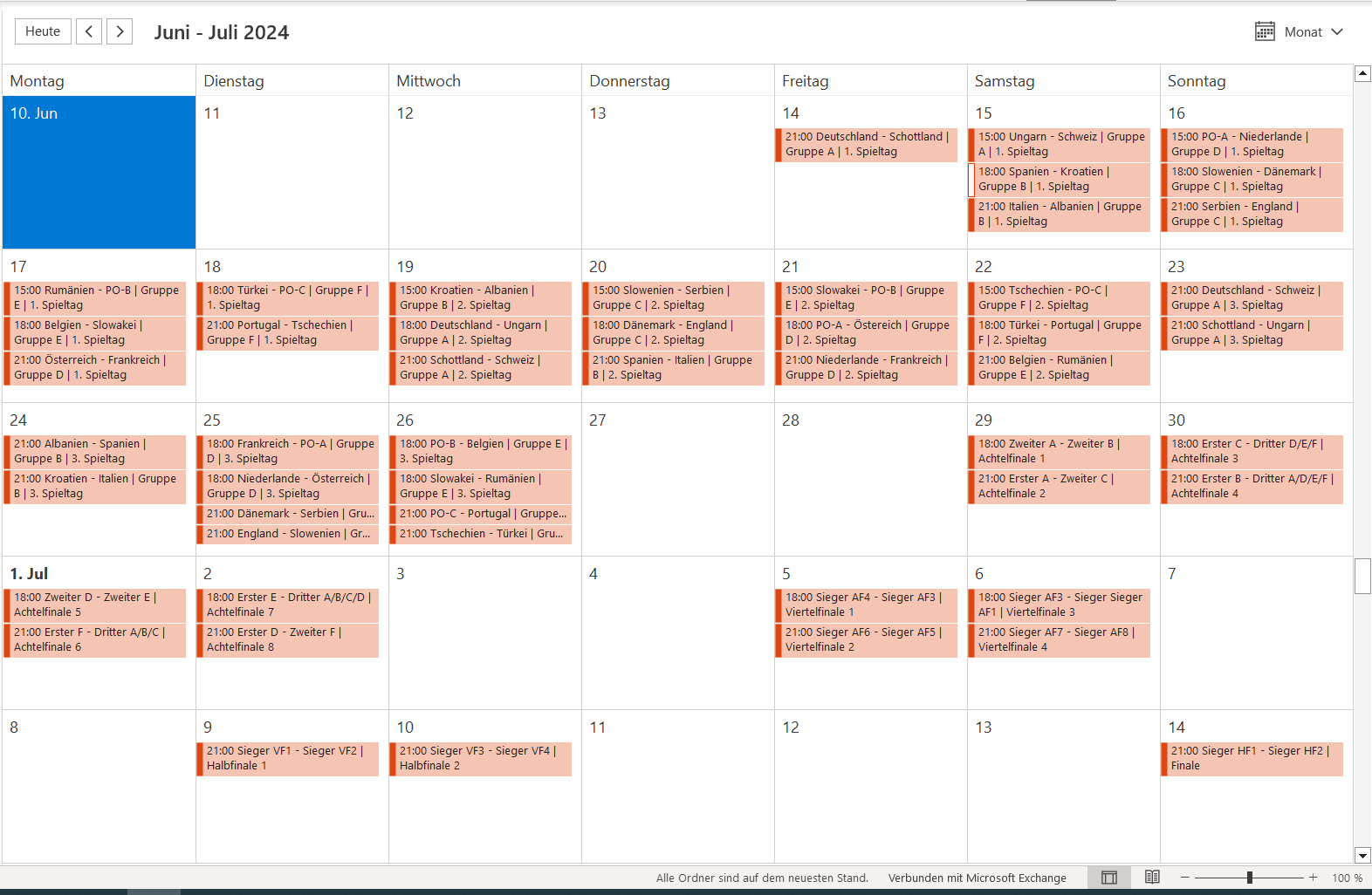 Em Spielplan 2024 Für Outlook Und Ical - Download - Chip | Calendar 2024