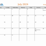 Free July 2024 Philippines Calendar | Philippine Calendar July 2024