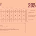 Free July Calendar 2024 Templates   Edit Online & Download | July 2024 Calendar Editable Google Docs
