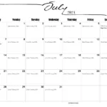 Free Printable Jewish Calendar 2023, 2024, And 2025 | Chabad Calendar July 2024