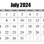 Free Printable July 2024 Calendar | Customize Online | Download July Calendar 2024