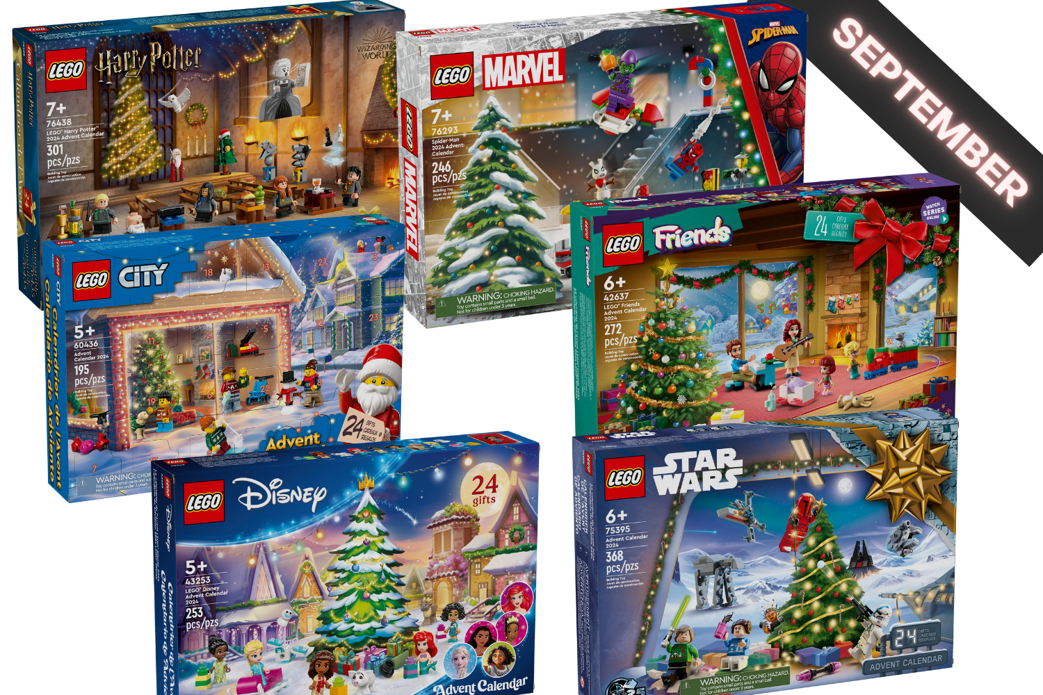 Here&amp;#039;S Every 2024 Lego Advent Calendar, Including A New Disney | Lego Calendar July 2024