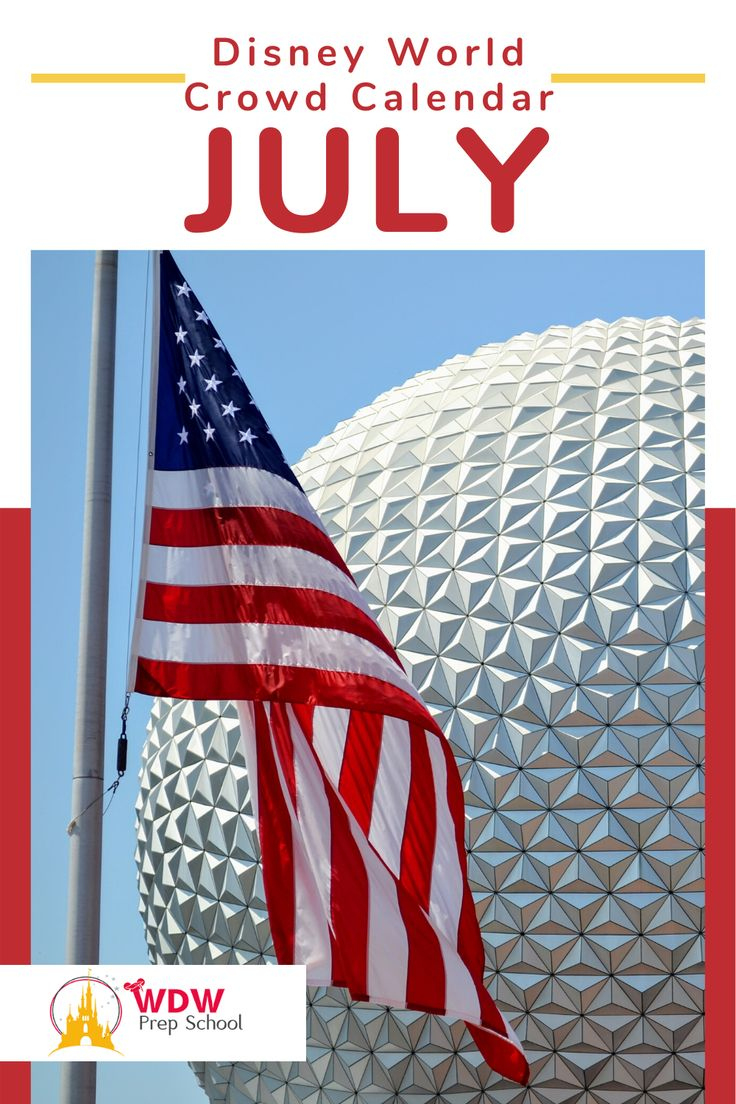 July 2024 At Disney World (Crowd Calendar, Weather, What To Wear | Calendar 2024