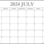 July 2024 Calendar | Free Printable Calendar |  Calendar 2024