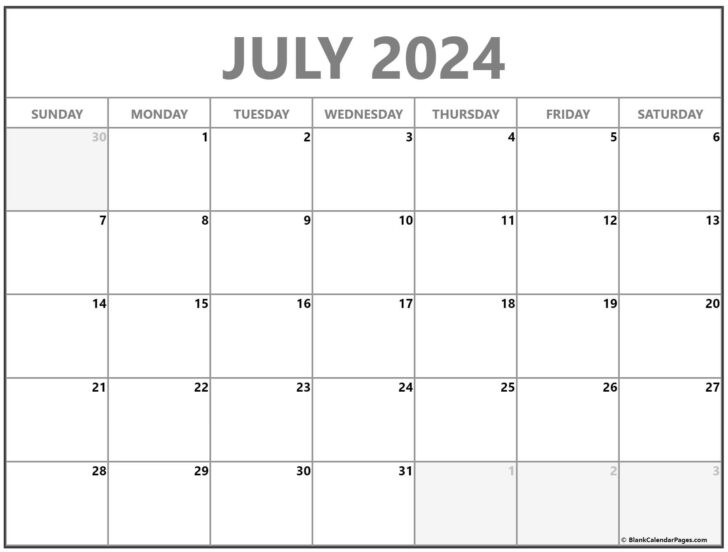 Earning Calendar July 2024 | Calendar 2024