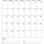 July 2024 Calendar (Free Printable) – Diy Projects, Patterns | July 2024 Calendar With Notes