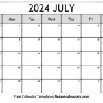 July 2024 Calendar   Free Printable With Holidays And Observances | Google Calendar July 2024