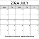July 2024 Calendar   Free Printable With Holidays And Observances | July 2024 Calendar Printable Word
