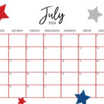 July 2024 Calendars   50 Free Printables | Printabulls | 8th July 2024 Calendar Printable