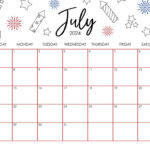 July 2024 Calendars   50 Free Printables | Printabulls | Cute Calendar July 2024