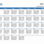 July 2024 Sunrise And Sunset Calendar For Saint Emilion (Pdf | July Saints Calendar 2024