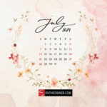 July Calendar Desktop Wallpaper | Entheosweb |  Calendar 2024