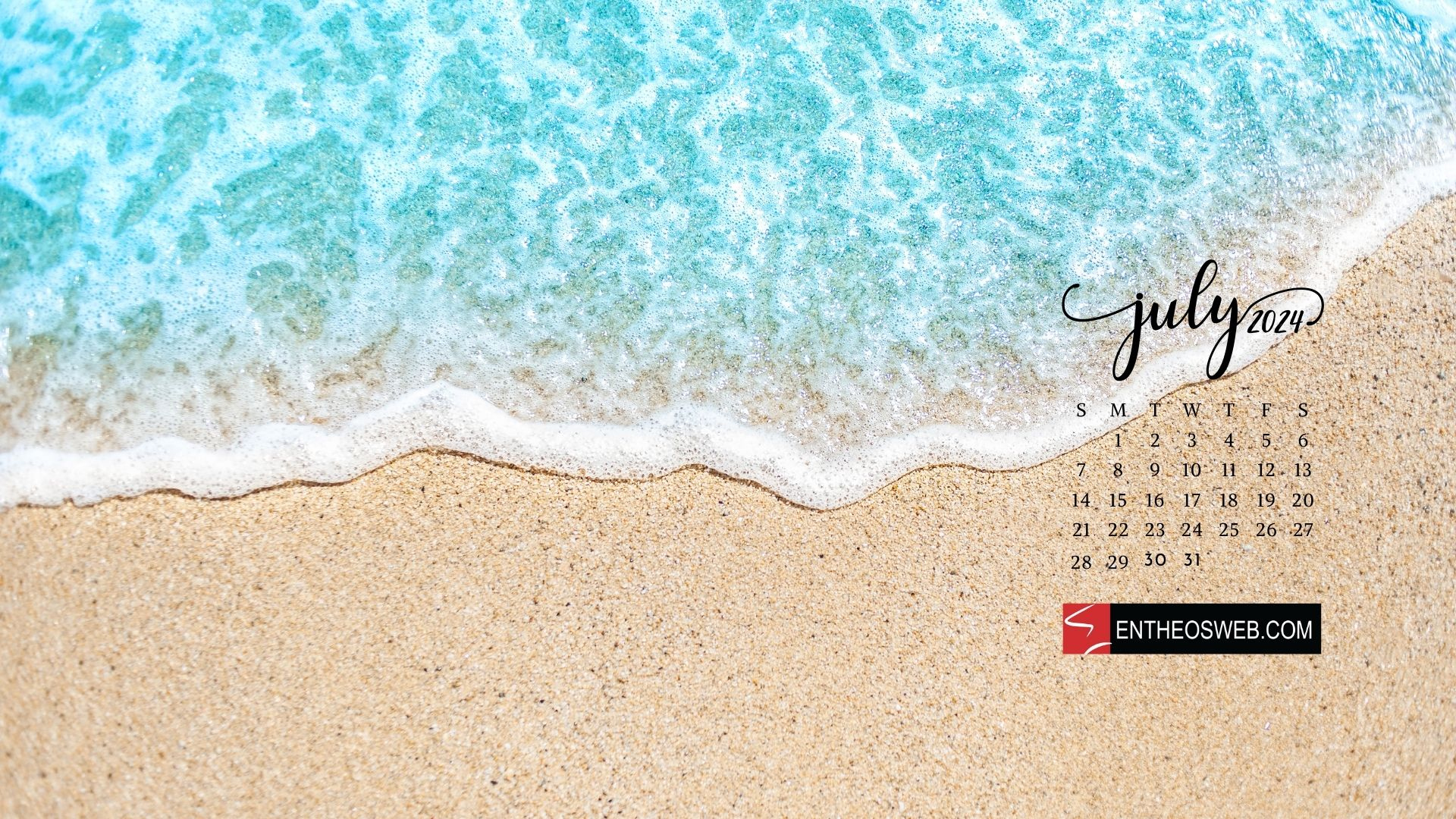 July Calendar Desktop Wallpaper | Entheosweb | Calendar 2024