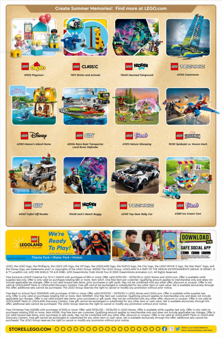 Lego Store Calendar July 2024 | Calendar 2024