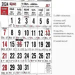 Malayalam Calendar 2024 July Image Ad Pdf Wih Hgh Quality | Manorama Calendar 2024 July