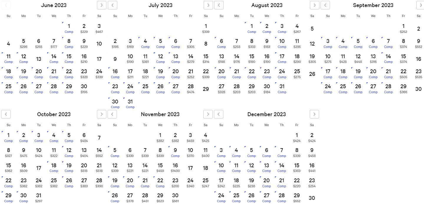 Myvegas Two Complimentary Room Nights Calendar 2023 (Up To Dec | Calendar 2024