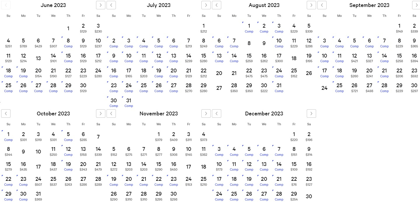 Myvegas Two Complimentary Room Nights Calendar 2023 (Up To Dec | Myvegas Rewards Calendar July 2024