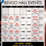 Nugget Casino Resort On X: "Check Out All The Bingo Action This | Tachi Palace Bingo Calendar July 2024