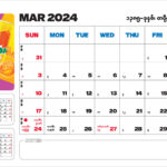 Pepsi Myanmar | 2024 Calendar :: Behance | July 2024 Myanmar Calendar