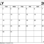 Printable July 2024 Calendar Templates With Holidays | Editable Calendar For July 2024