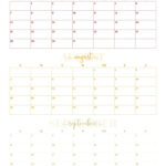 Three Month/Quarterly Calendars   36 Free Calendars | Printabulls | Three Month Calendar 2024 June July August