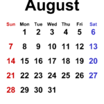 August 2022 Calendar | Templates For Word, Excel And Pdf | Calendar For August 2022