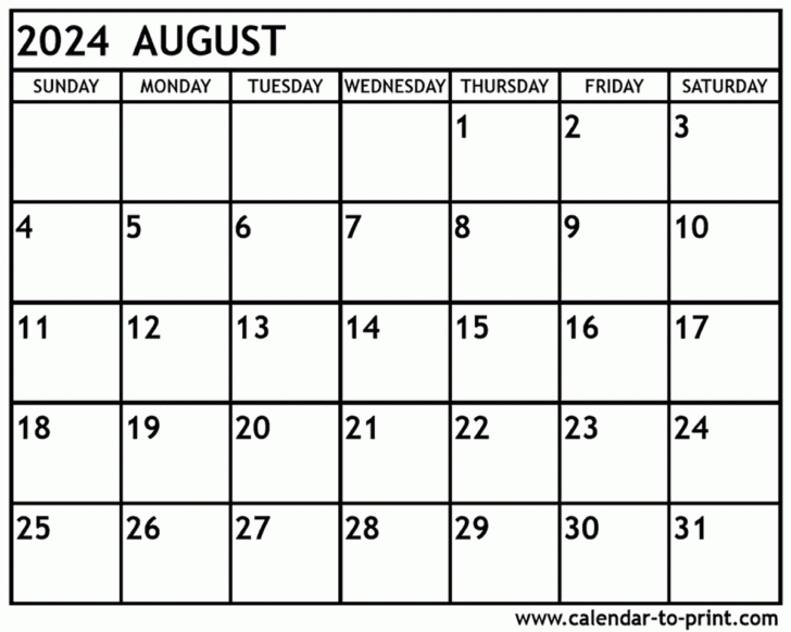 August and September Printable Calendar 2024 | Calendar 2024