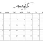 August 2024 Calendars   50 Free Printables | Printabulls | 2024 August Calender