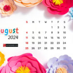 August 2024 Desktop Wallpaper | Entheosweb | August 2024 Calendar Background