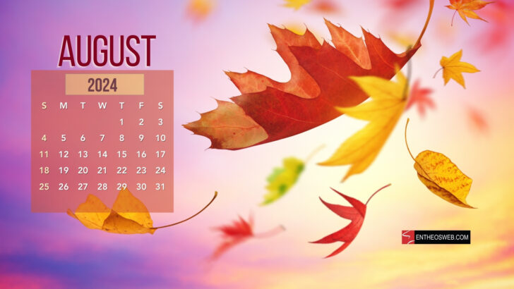 August 2024 Calendar Wallpaper | Calendar 2024