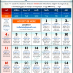 Chicago Telugu Calendar 2024 August Pdf Festivals | Chicago Telugu Calendar 2024 August