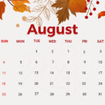 Free August 2024 Calendar Template Powerpoint & Google Slides | Google Calendar August 2024