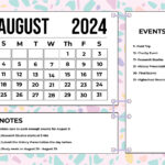 Free August Calendar 2024 Templates & Examples   Edit Online | Show August Calendar 2024