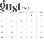 Free Printable August 2024 Calendar Templates | Canva | August 2024 Calendar Month