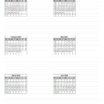 January To June 2024 Calendar Vertical | Calendar Quickly | January Through June 2024 Calendar