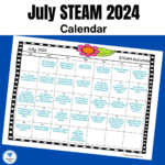 July 2024 Steam Activities Calendar   Jdaniel4S Mom | Sports Calendar July 2024