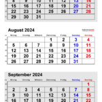 Kalender August 2024 Als Pdf Vorlagen |  Calendar 2024