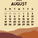 Monthly Calendar 2024, August Calendar 2024, August 2024, Calendar | August Calendar Themes 2024